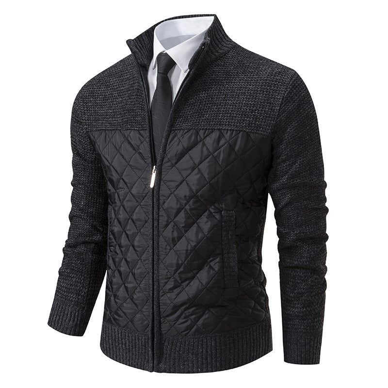 Denton - Blazer Jacquard-Twill chaud et à la mode pour homme