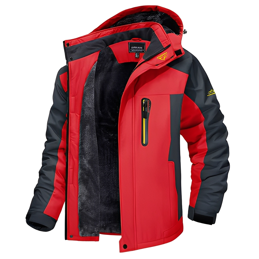 Martîn - Vestes d'hiver solides à fermeture éclair pour hommes