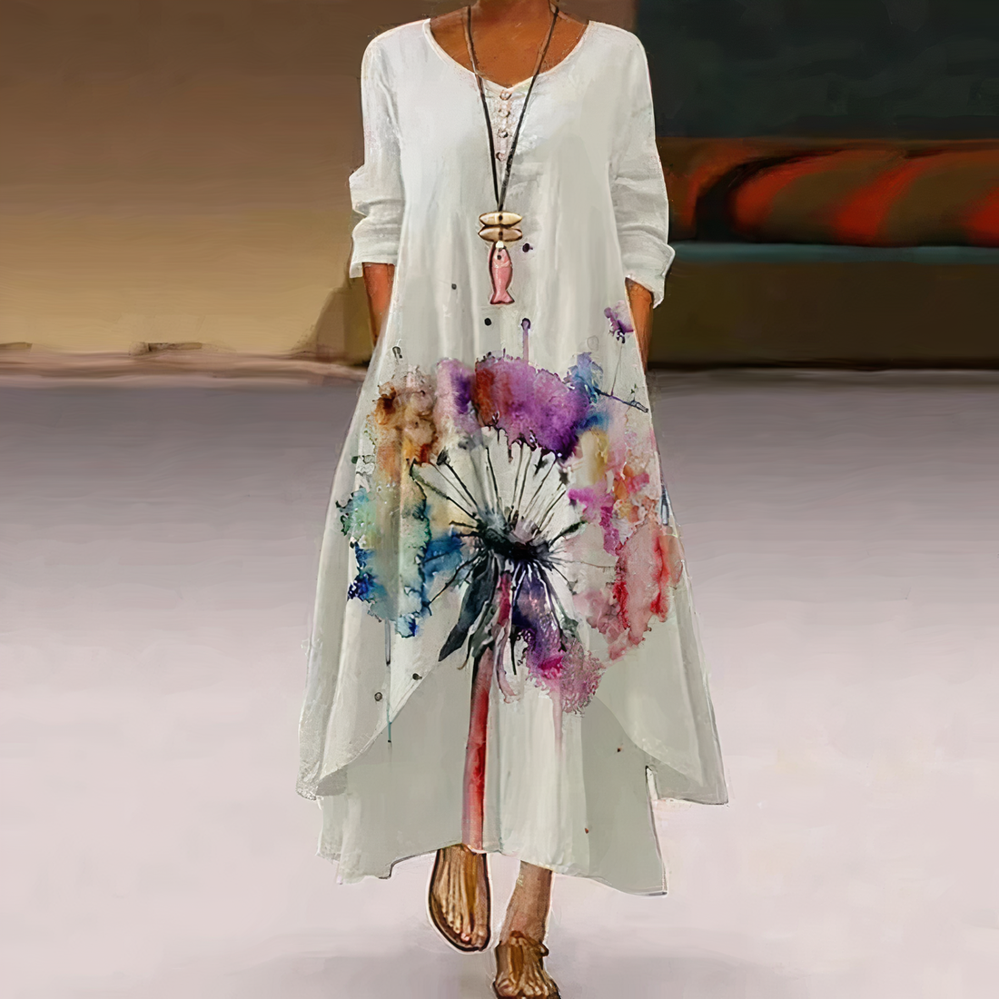 Anouke – Robe légère fluide pour femme