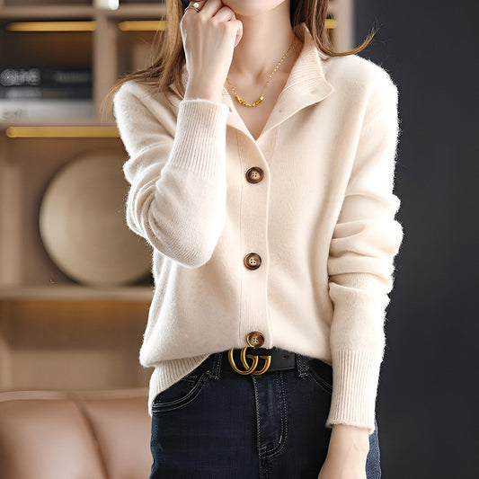 Michelle - Cardigan stylé, tricot décontracté pour femmes