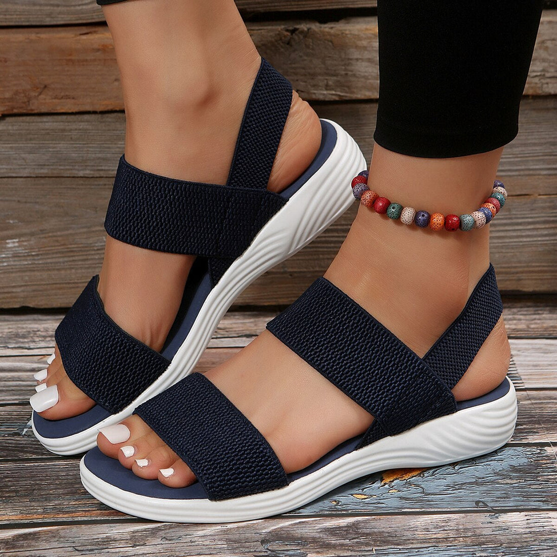 Orthopodiatrie - Sandales de confort orthopédique Wedge Hill