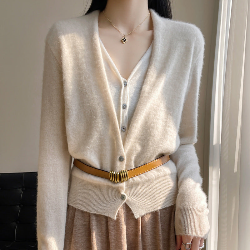 Alyssa - Casual wool sweater for women