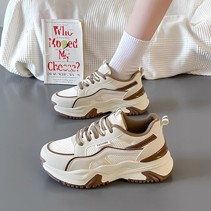 Sophie - Baskets modernes avec semelle épaisse pour femmes