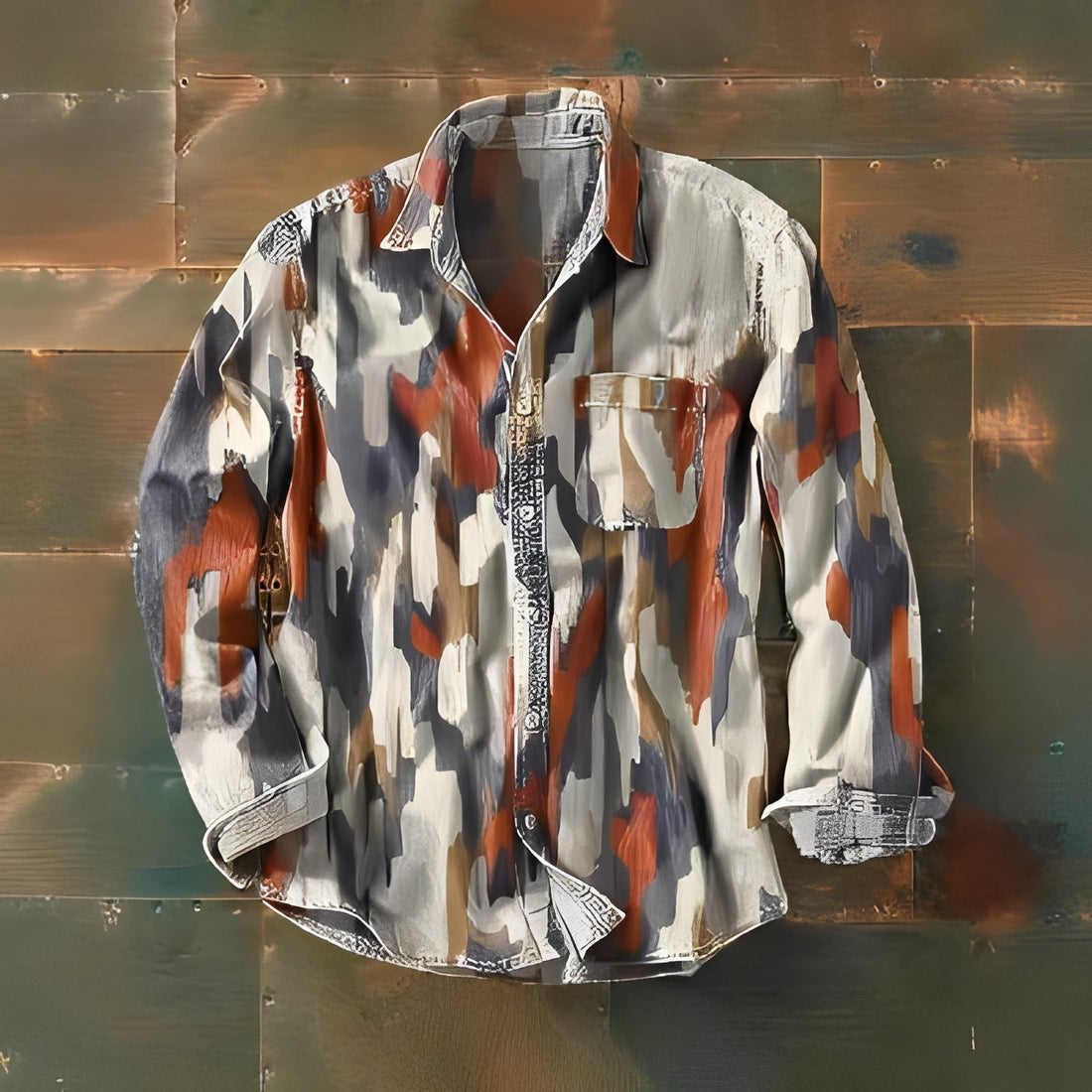Sybille - chemises vintage à motifs pour hommes