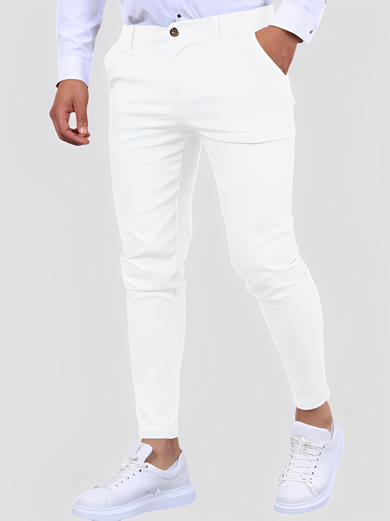 Shelton - Pantalon stretch homme décontracté et ajusté