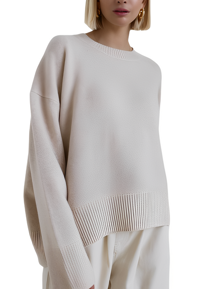 Pamella - Elegant and loose cashmere sweater for women
