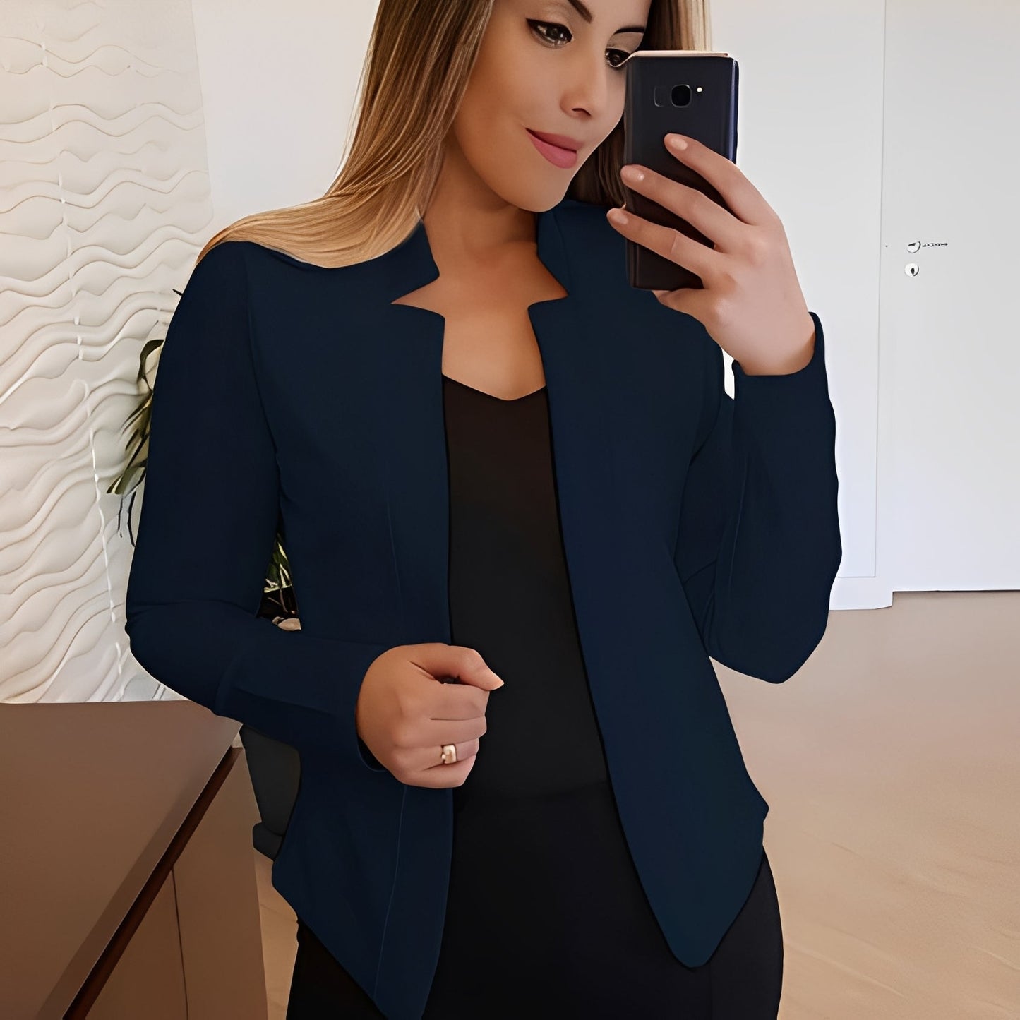 Marsha - Blazer élégant avec col à revers pour femmes