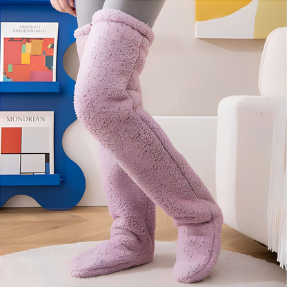 Hayden - Chaussettes épaisses et chaudes pour femmes pour la nuit