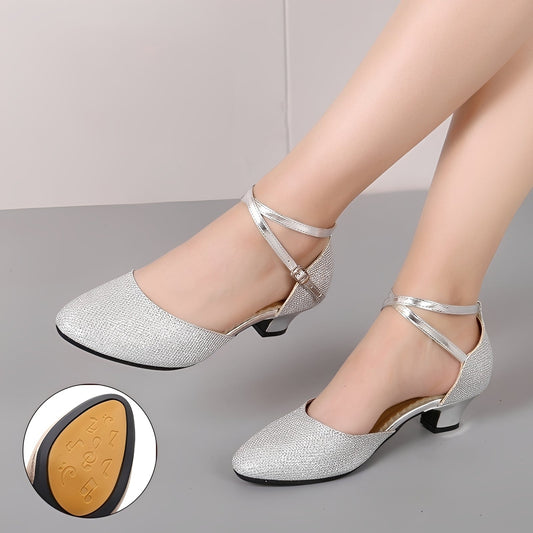 Carrie - Elegant Glitter Sandals for Women