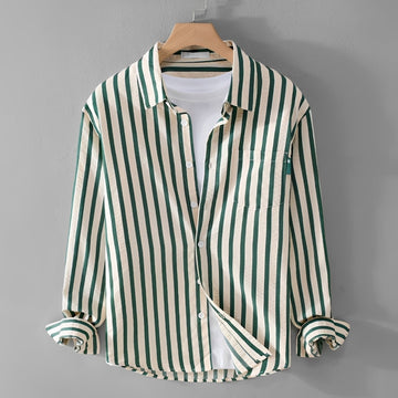 Marvin - Chemise à rayures élégante à manches longues
