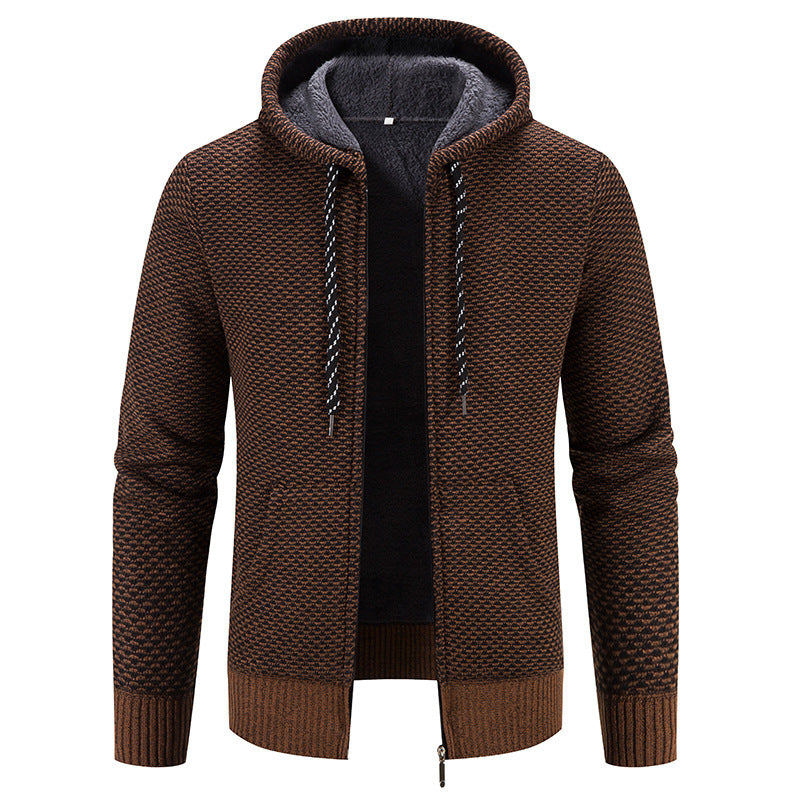 Weldon - Hoodie en peluche chaude pour hommes