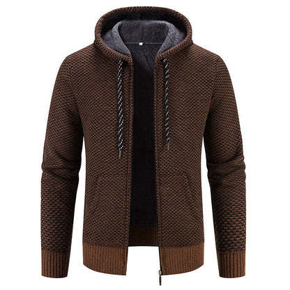 Weldon - Hoodie en peluche chaude pour hommes