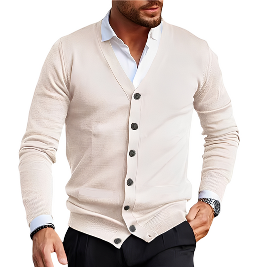 Kyler - Cardigan stylé avec boutons pour hommes