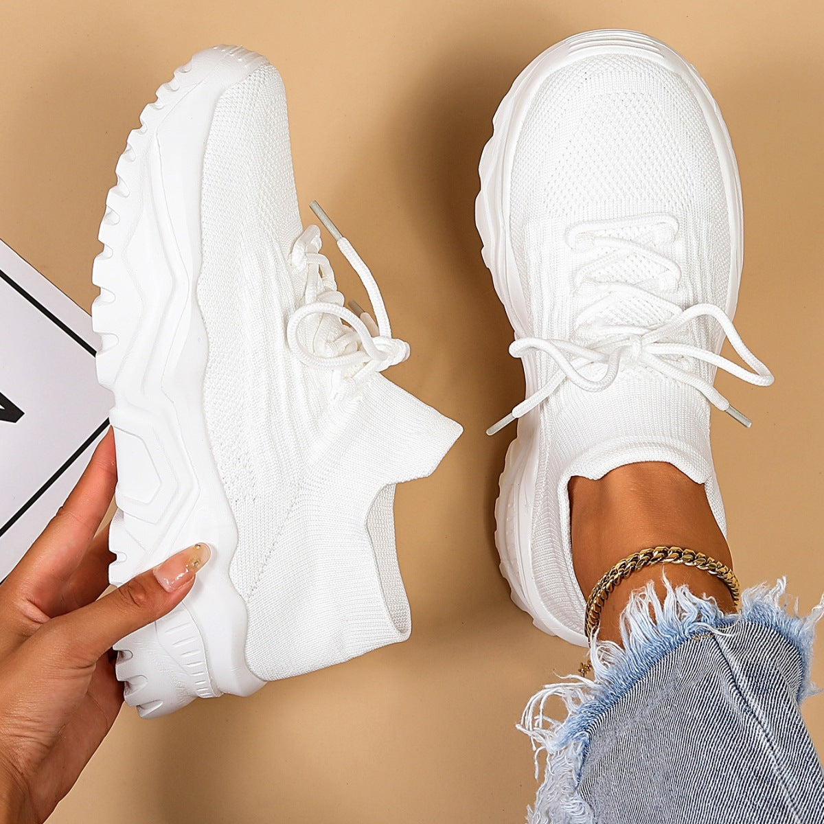 Wendi - Chaussures relaxantes en toile pour dames