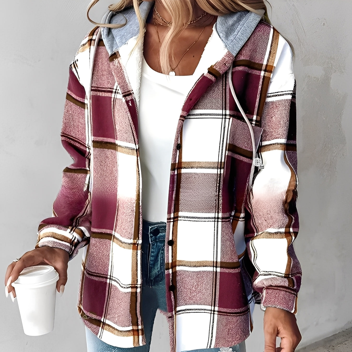 Briana - Veste chaude et décontractée à capuche pour femmes