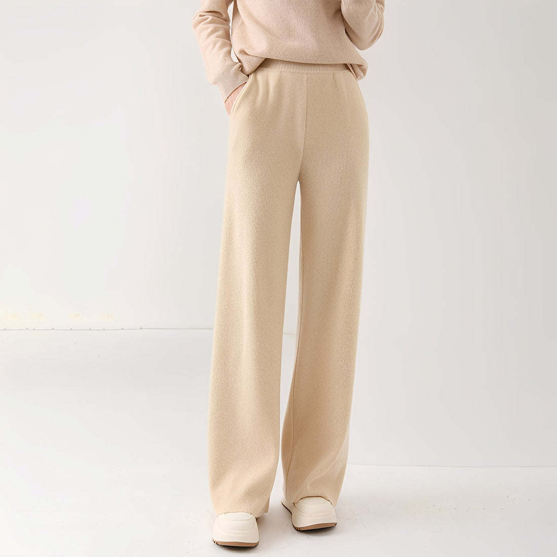 Jamie - Pantalon Formelle Taille Haute