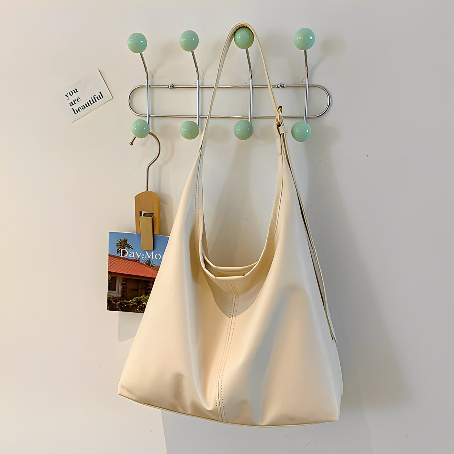 Kathleen - Sac à main en cuir décontracté pour femmes