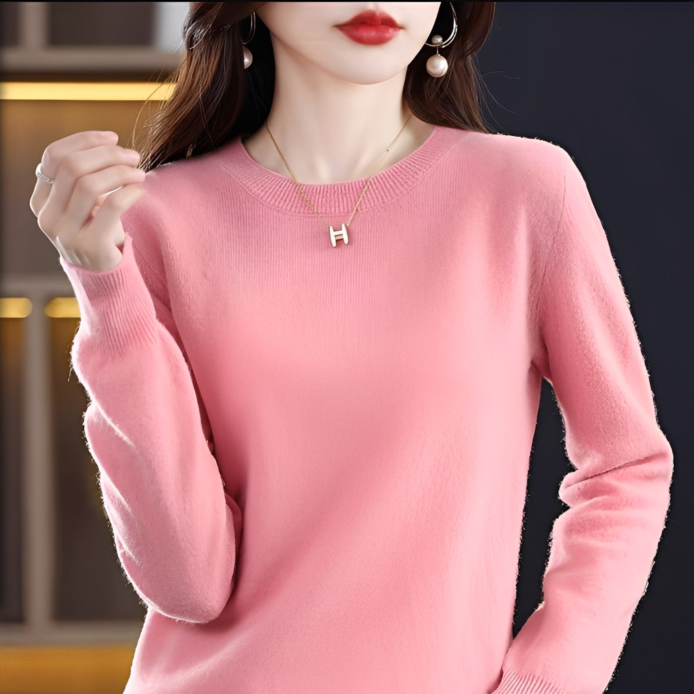 Julia - Pull en laine chic et ajusté pour femmes