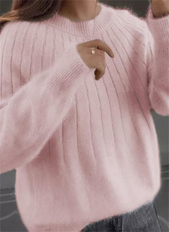 Taimi - Pull en cachemire pour femme : naturellement élégant en couleur fourrure