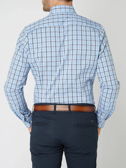 Louis – Chemise en coton à motifs