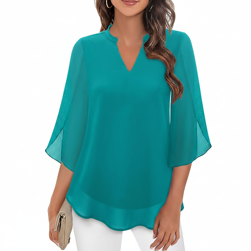 Brianna - Blouse ample avec une silhouette élégante