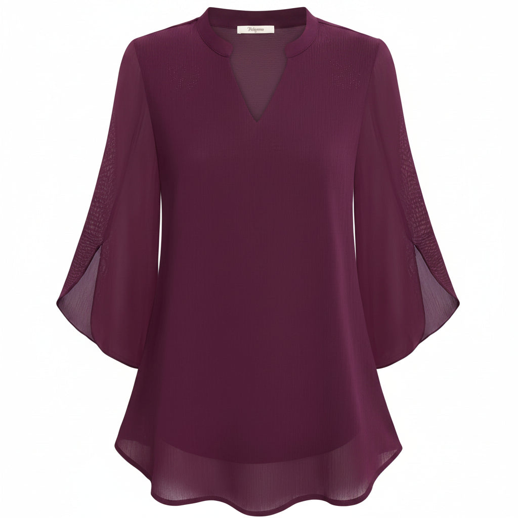 Brianna - Blouse ample avec une silhouette élégante