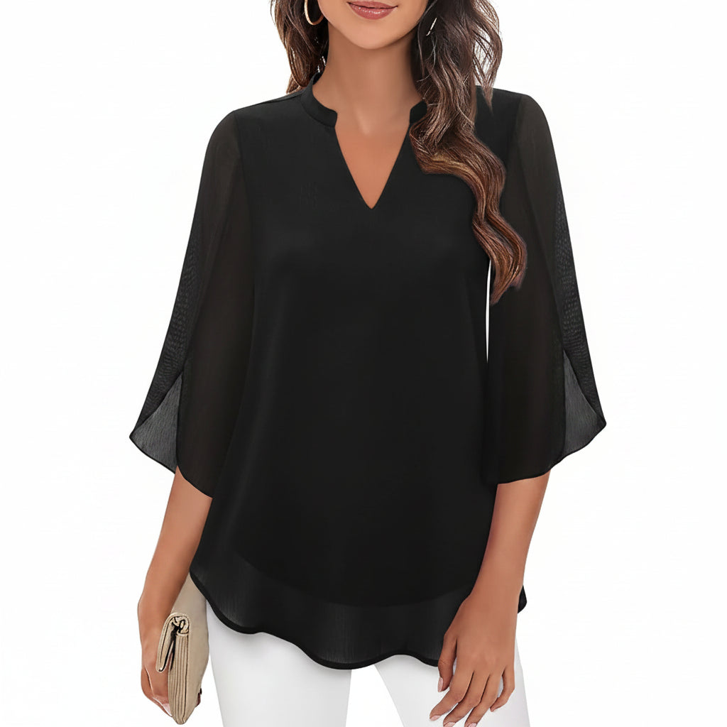 Brianna - Blouse ample avec une silhouette élégante