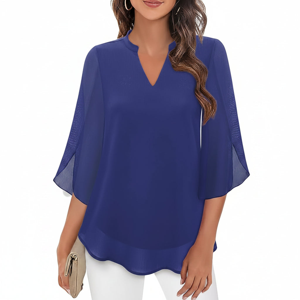 Brianna - Blouse ample avec une silhouette élégante