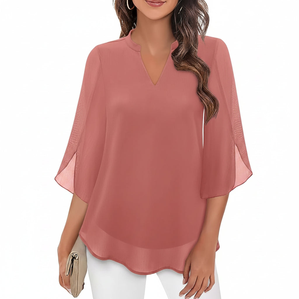 Brianna - Blouse ample avec une silhouette élégante