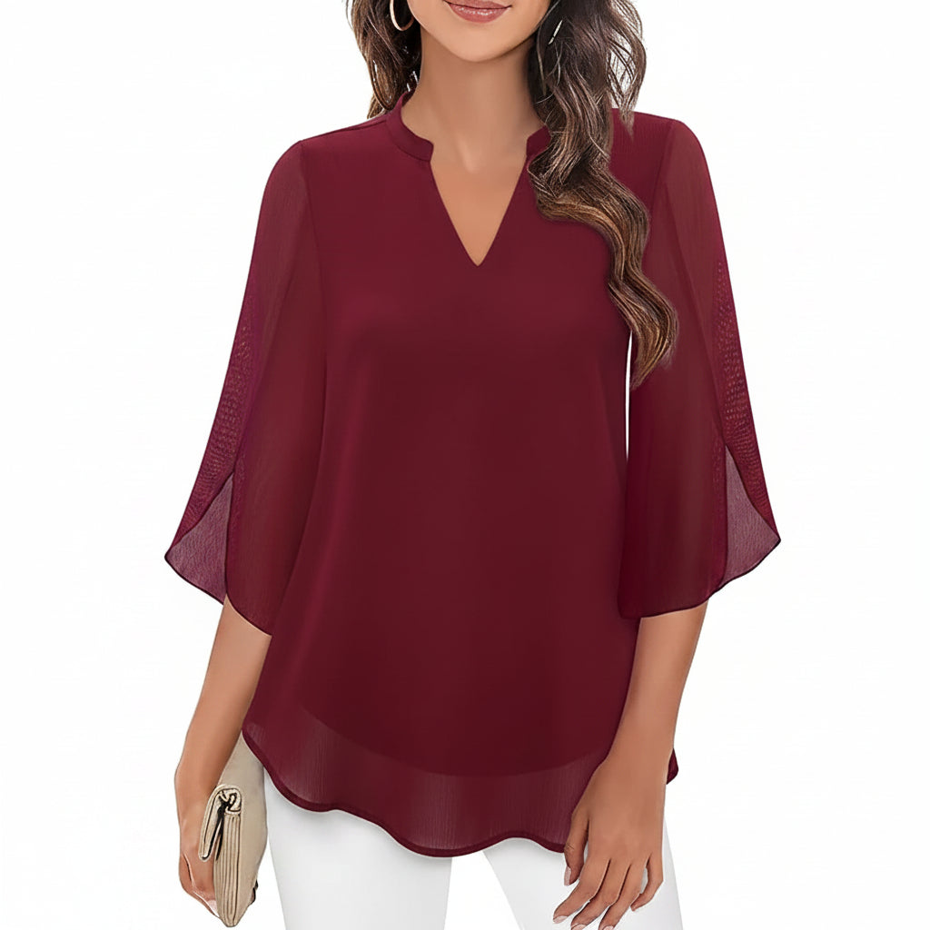 Brianna - Blouse ample avec une silhouette élégante