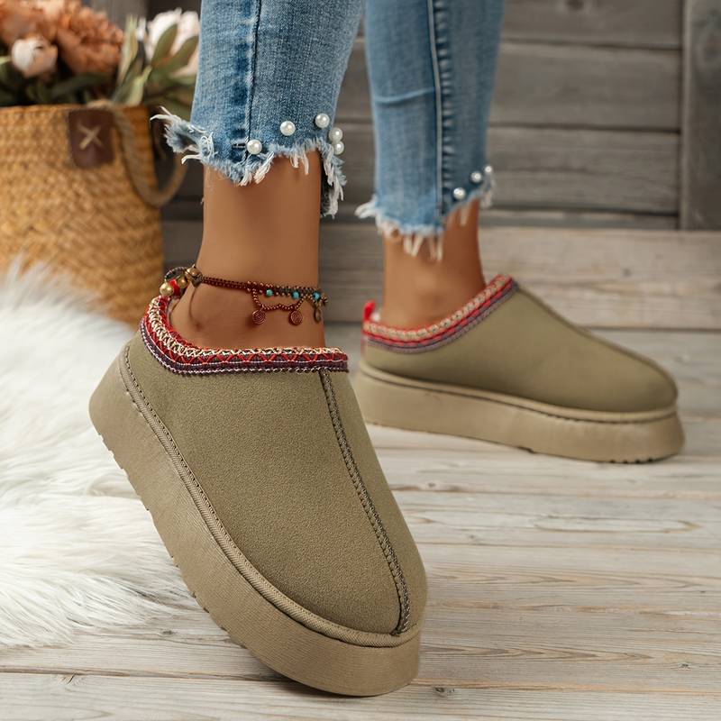 Boston - Chaussons en peluche Tasman