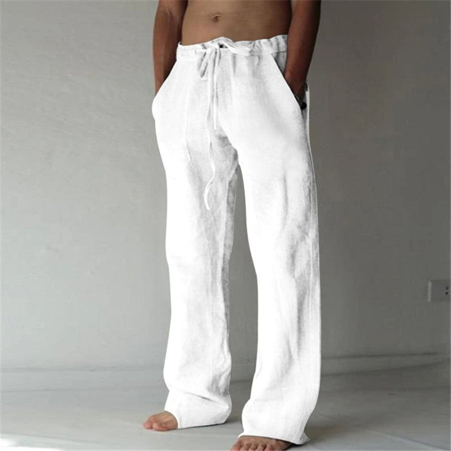 Benjamin - Pantalon décontracté léger et uni pour hommes