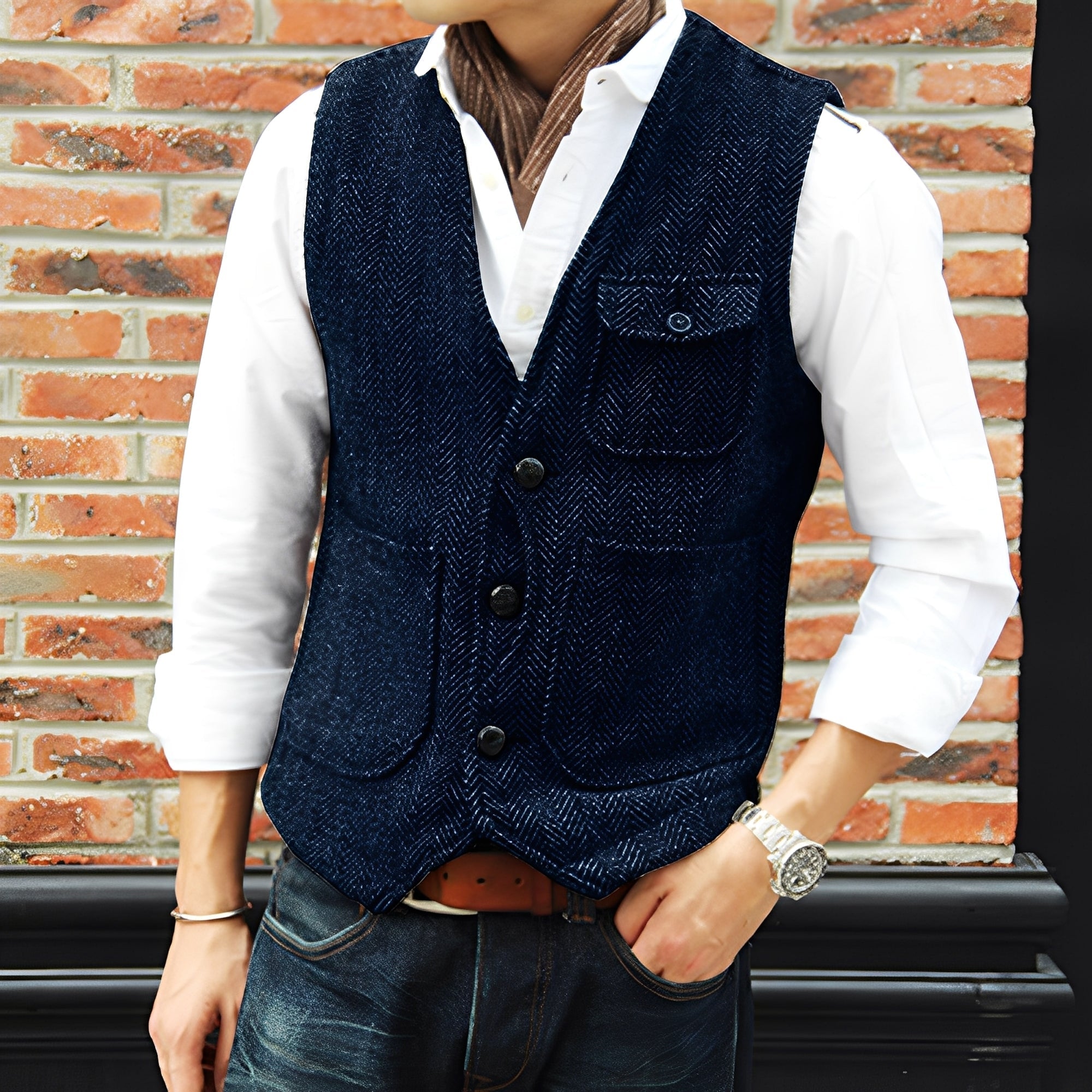 Matthew - Manteau en tweed élégant