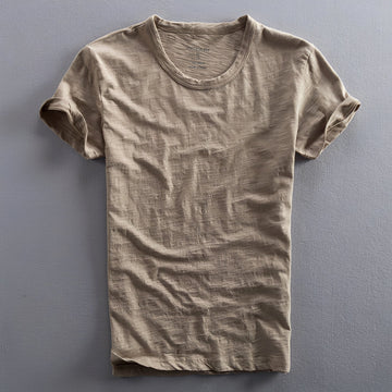 Samuel - T-shirt classique délavé pour hommes