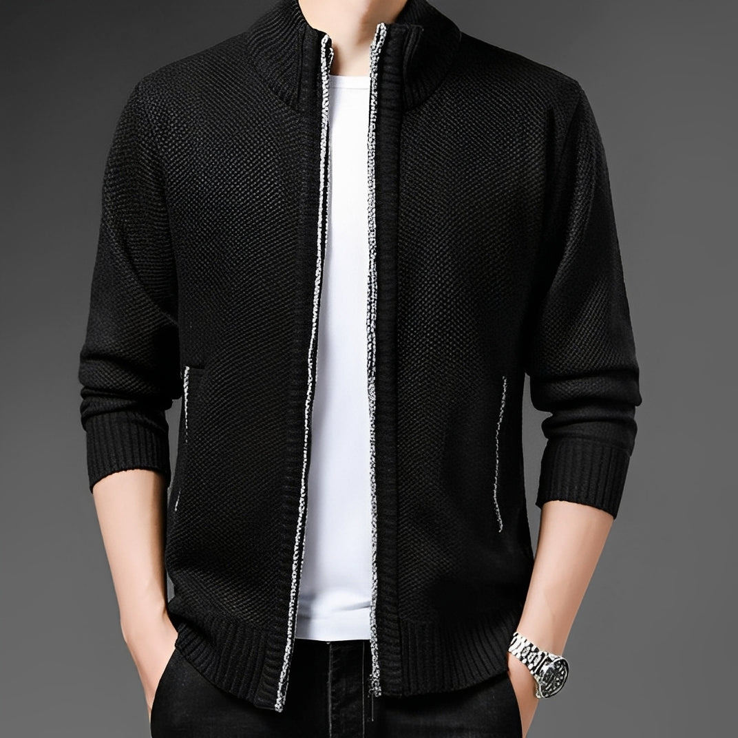 Justin - Moderner Strickjacke für Herren