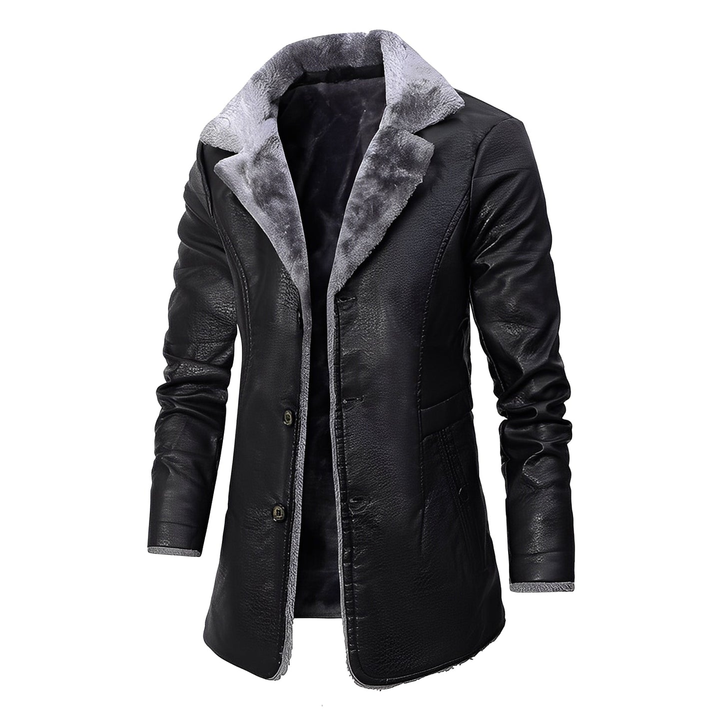 Wilton - Manteau en peluche chaud et relax pour hommes
