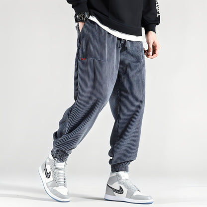 Kodey - Grand pantalon en velours côtelé pour hommes