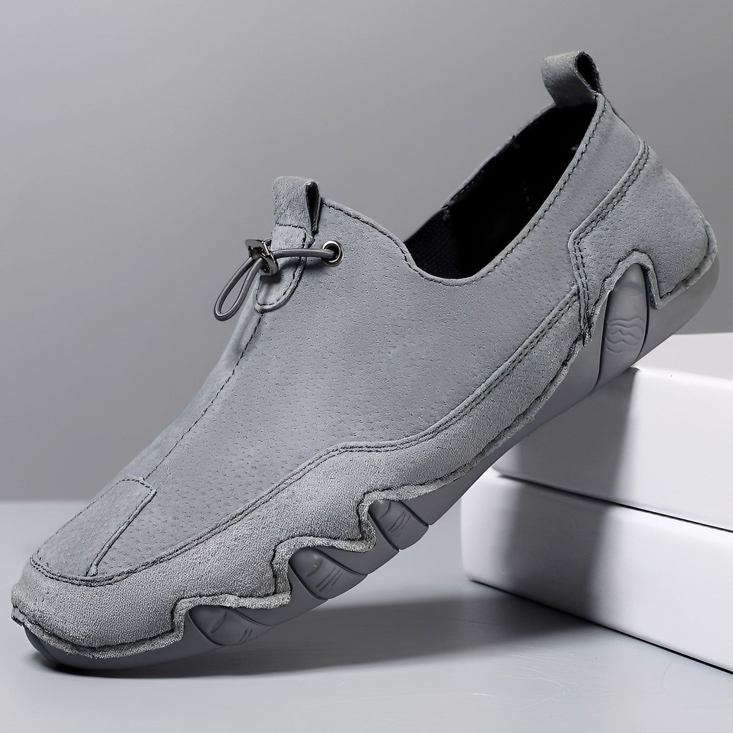 Everard - Élégant, décontracté, mocassins en cuir pour hommes