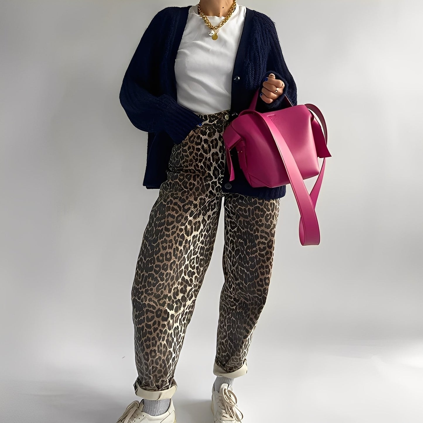 Rowanne - Pantalon large avec imprimé pour femmes