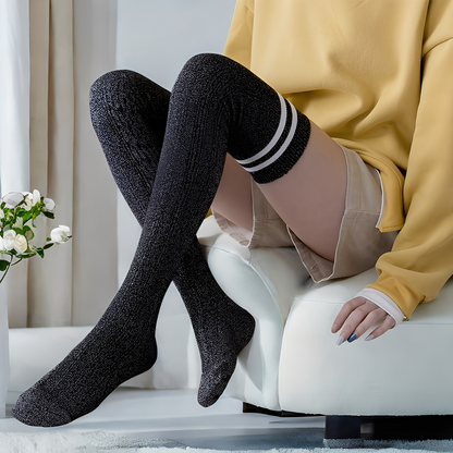 Zella - Chaussettes Élégantes Overknee pour Femmes
