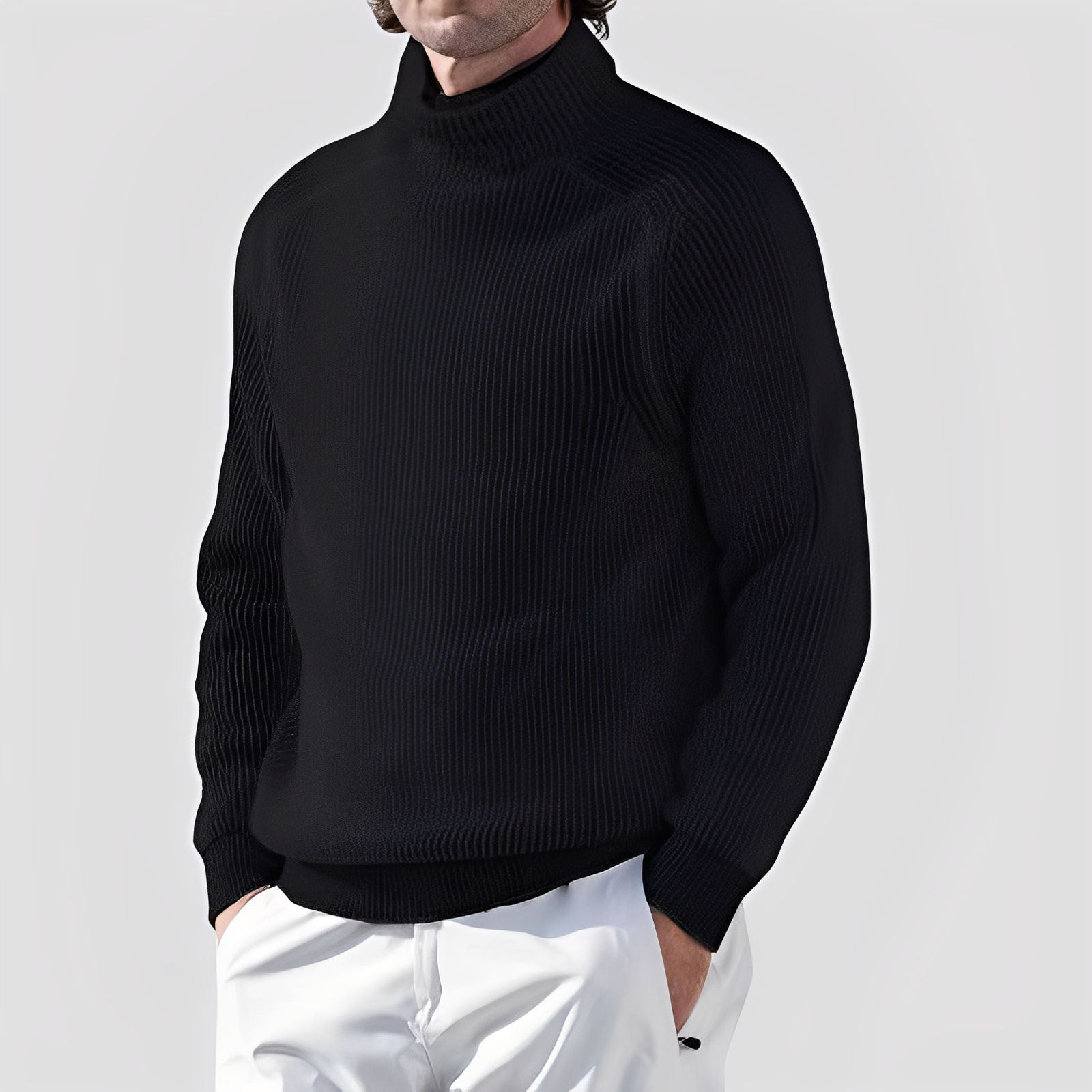 Chadwick - Pull à col roulé confortable