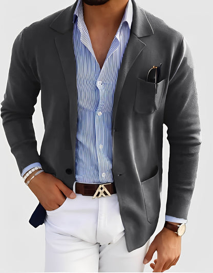 Giffard - Veste chic en laine à double boutonnage pour hommes