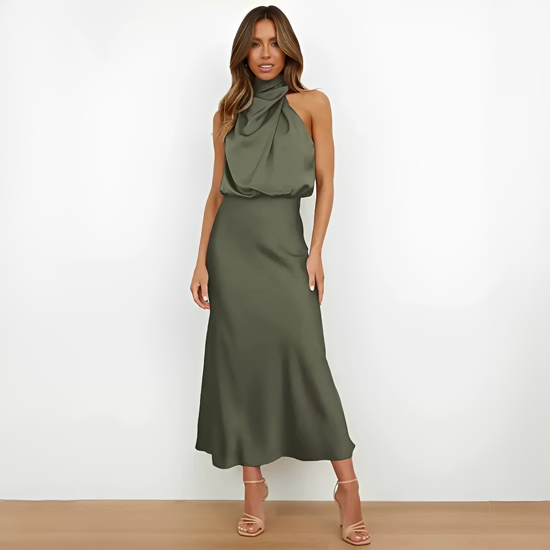 Malaika - Robe midi chic