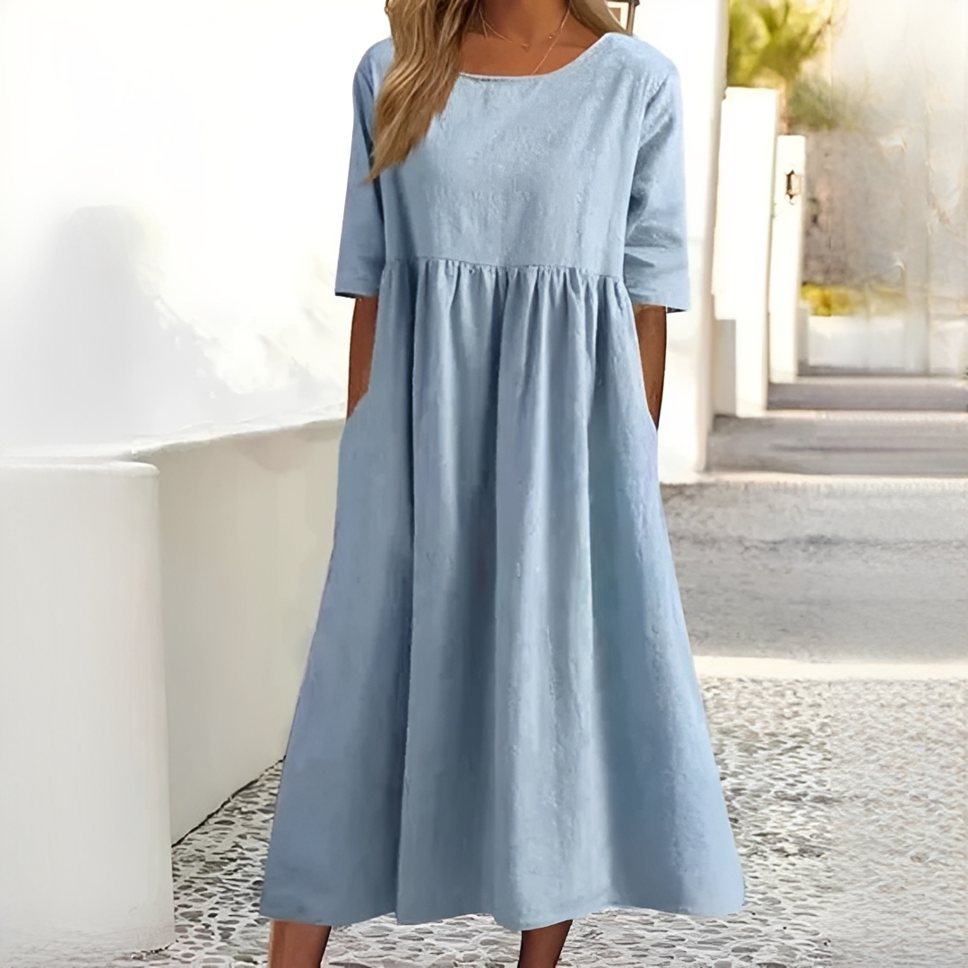 Ivanna - Robe d'été simple pour femmes