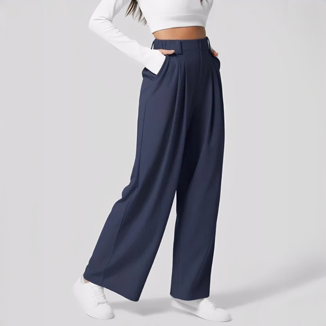 Montana - Pantalon élégant à jambes larges