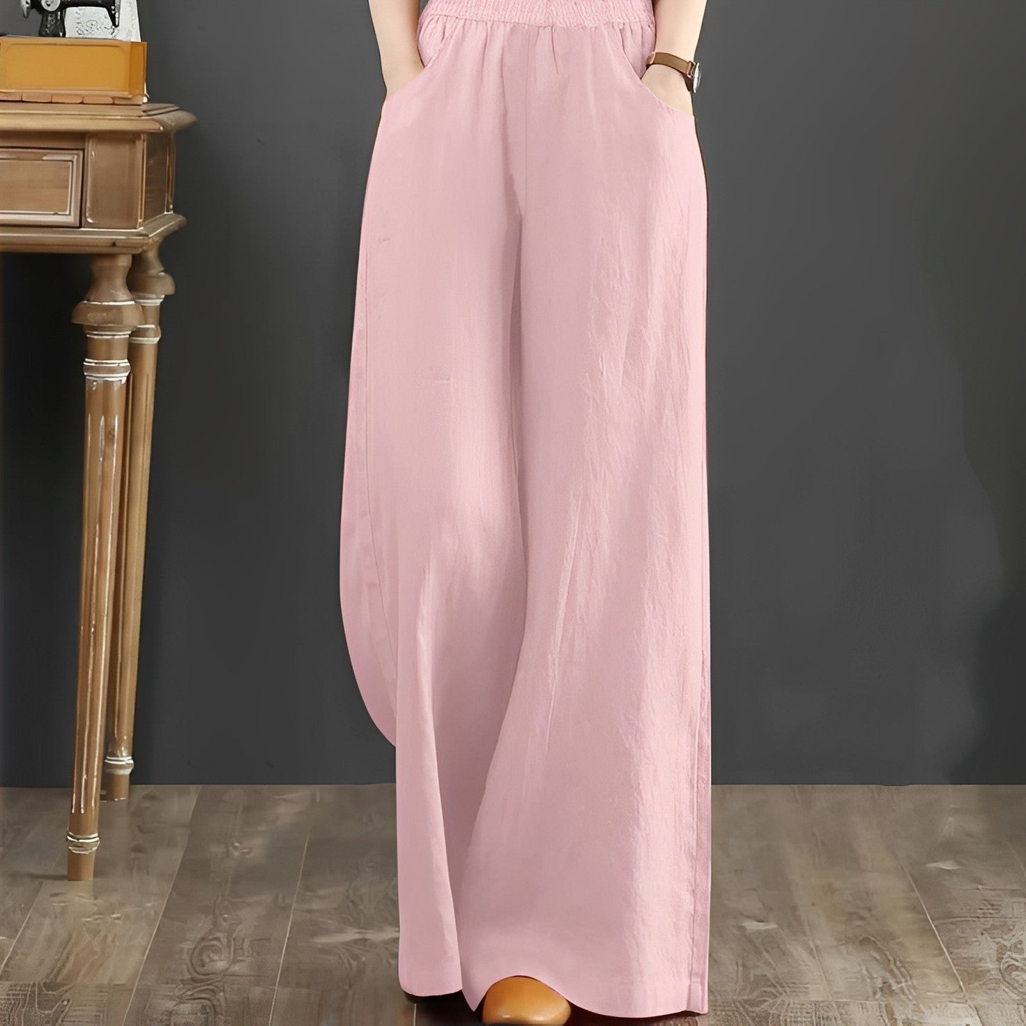Dorothy - Pantalon confortable à jambes larges pour femmes
