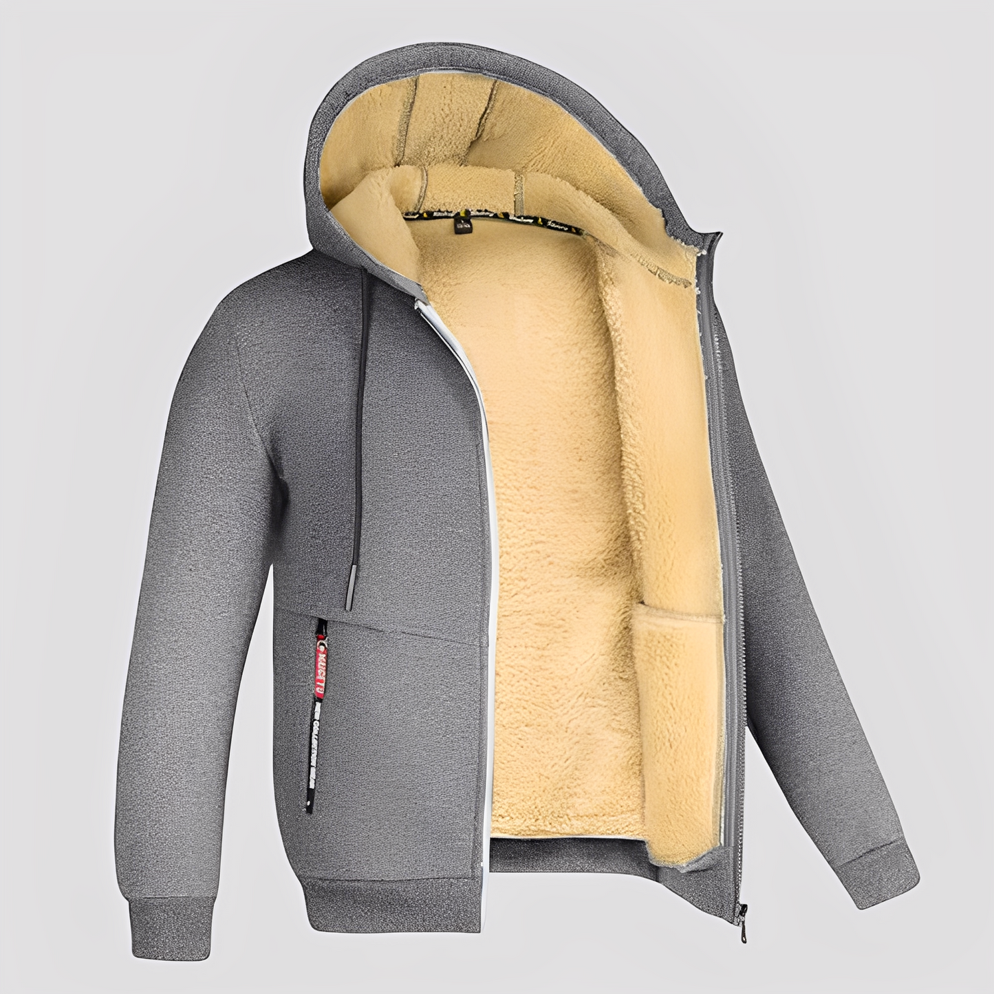 Waldo - Simple, avec sweat à capuche en polaire pour hommes