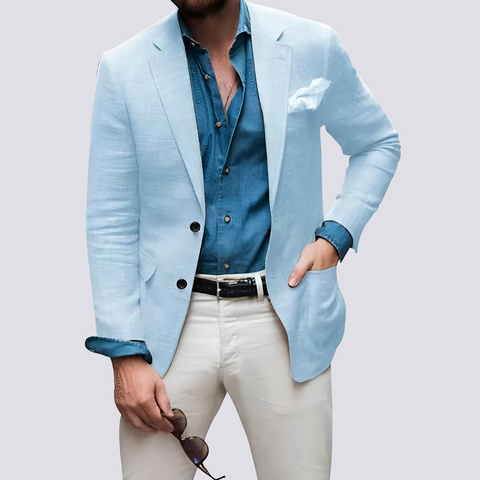 Glenn - Blazer élégant pour hommes avec boutons