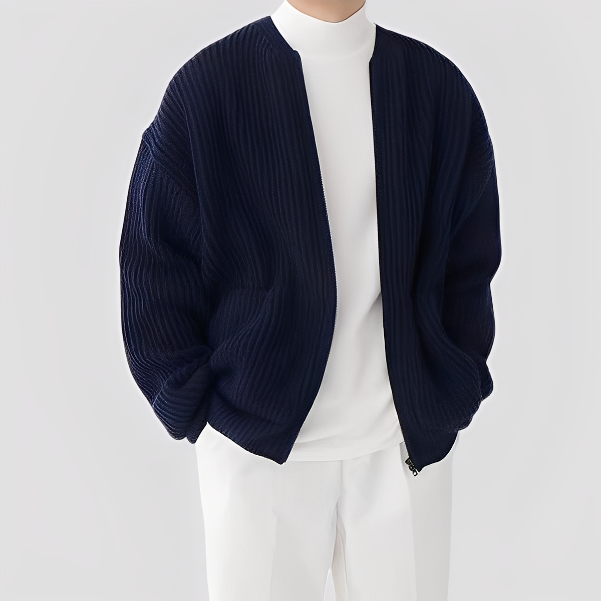 Willy - Veste confortable avec fermeture éclair