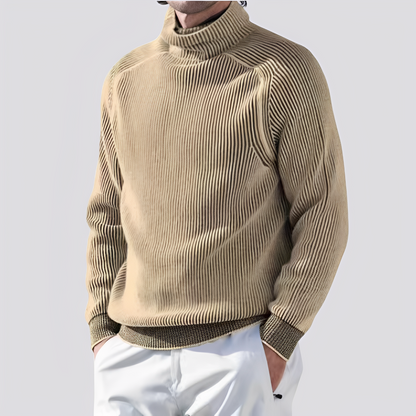 Zack - Warmer Strickpullover mit Rippenmuster für Herren